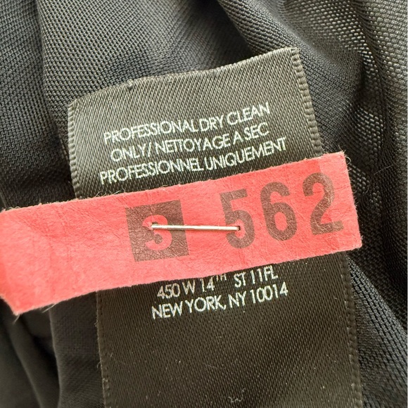 Alice + Olivia Black White Striped Mock Neck Mini Dress | Chic | Trendy 8 - Picture 12 of 13